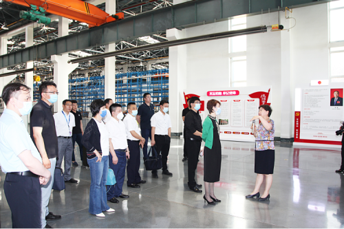 泉州市委常委、組織部部長盧秀萍一行蒞臨九洲集團調研考察