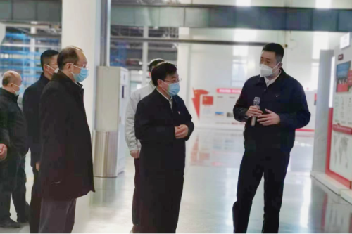 省委副書記、省長胡昌升到哈爾濱九洲集團股份有限公司，宣講黨的二十大精神，調研企業(yè)生產經營和疫情防控工作